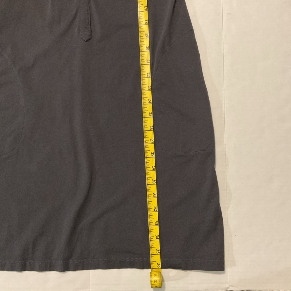 Athleta‎ Gray Long Sleeve Dress with Lace Detail - Picture 3 of 14